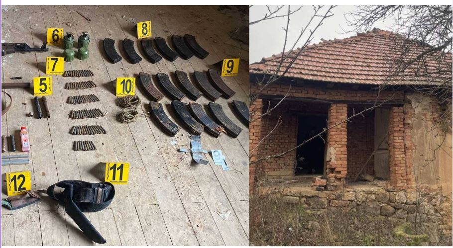 Policia zbulon sërish armë dhe eksploziv në Zubin Potok