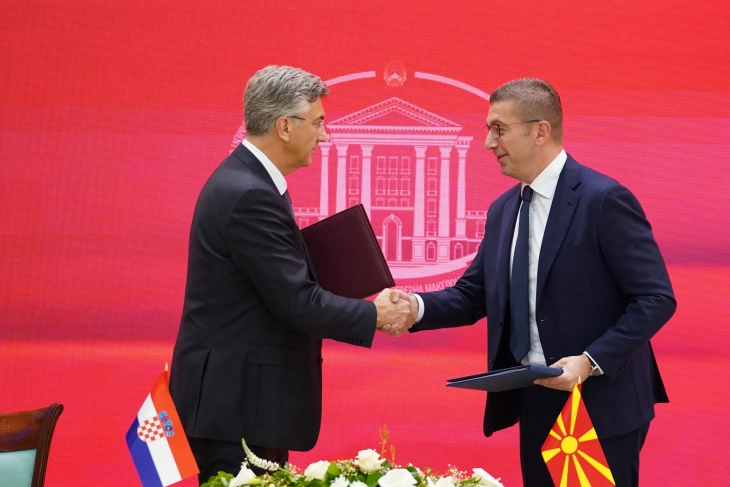 Marrëveshje strategjike mes Maqedonisë së Veriut dhe Kroacisë